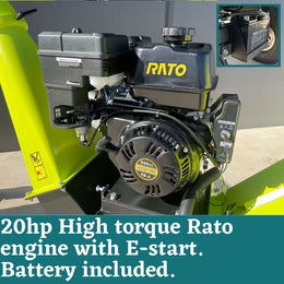 6" Wood Chipper, 20hp Petrol with E-Start BM11062
