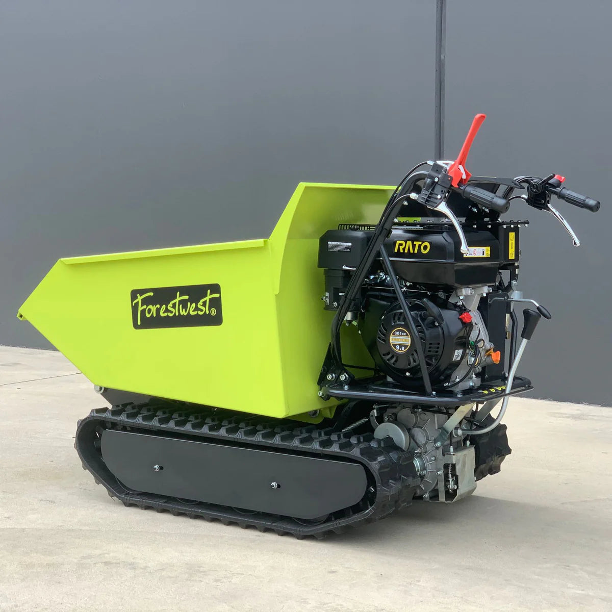 Brouette motorisée à chenilles Forestwest 500 kg avec levage hydraulique BM11080B