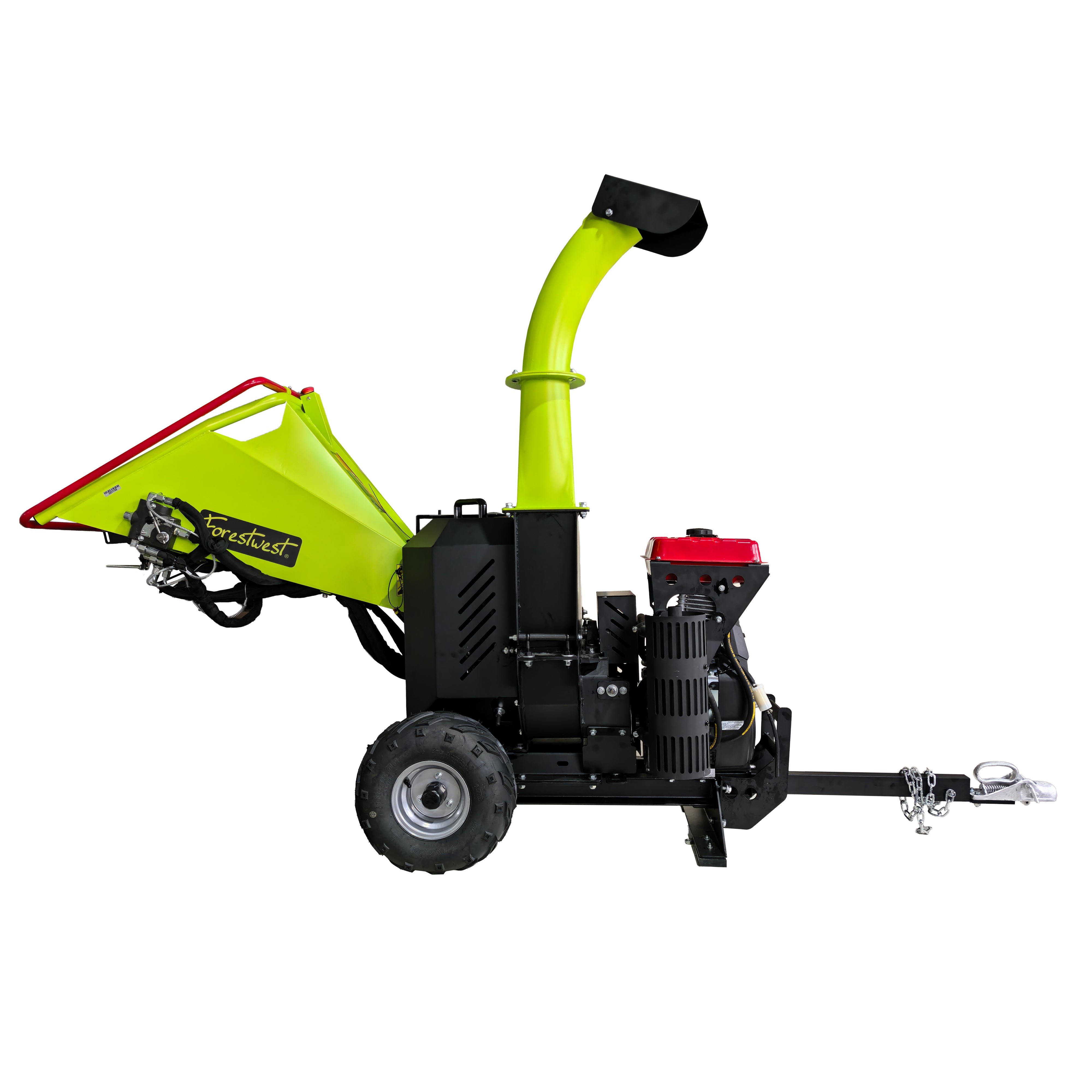 6" Wood Chipper Hydraulic Feed 27HP Petrol Chipper with E-Start BM11066