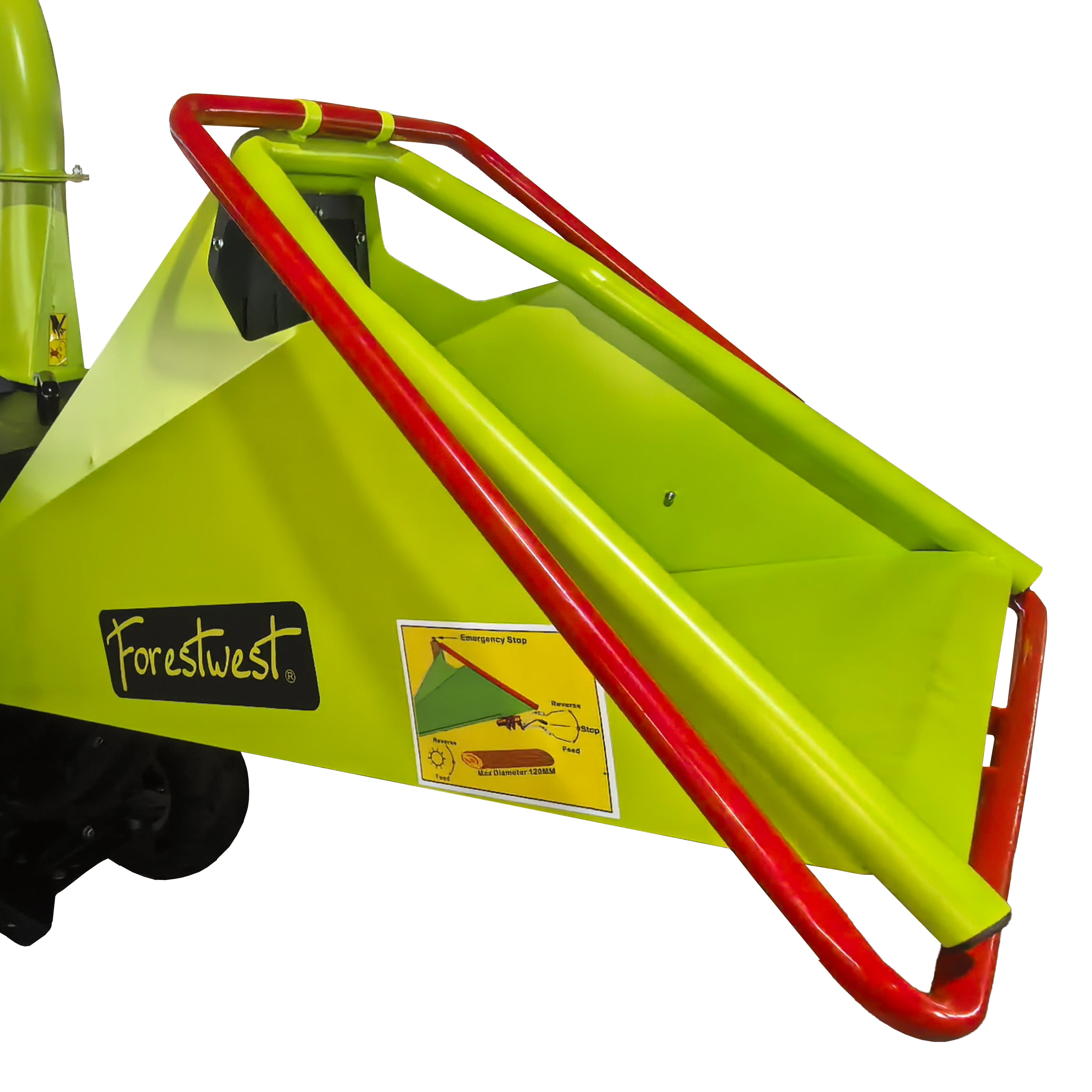 6" Wood Chipper Hydraulic Feed 27HP Petrol Chipper with E-Start BM11066