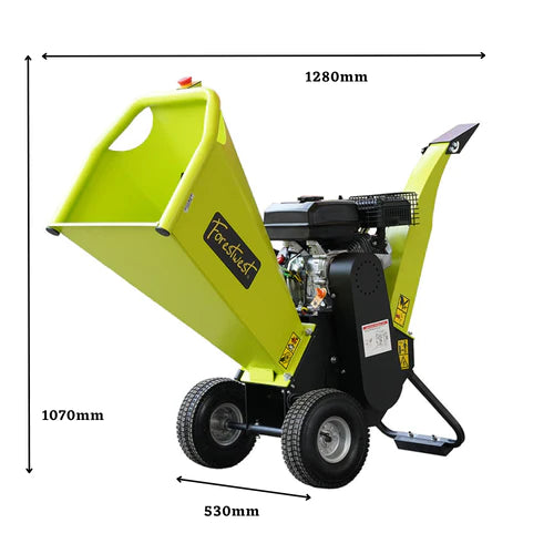 100mm Wood Chipper 7hp Garden Chipper BM11070 - Forestwest