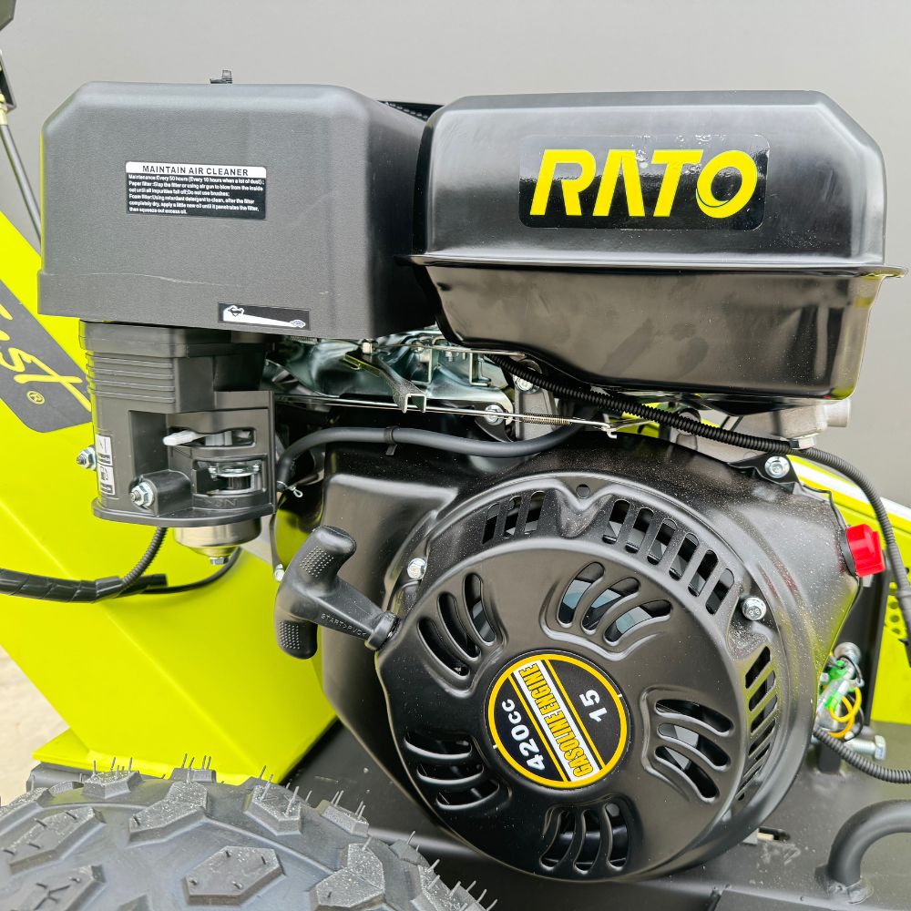 15HP Commercial Petrol Tree Stump Grinder 24" Cutting Capacity BM11075