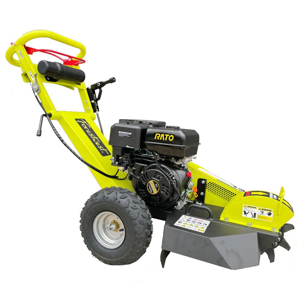 15HP Commercial Petrol Tree Stump Grinder 24" Cutting Capacity BM11075