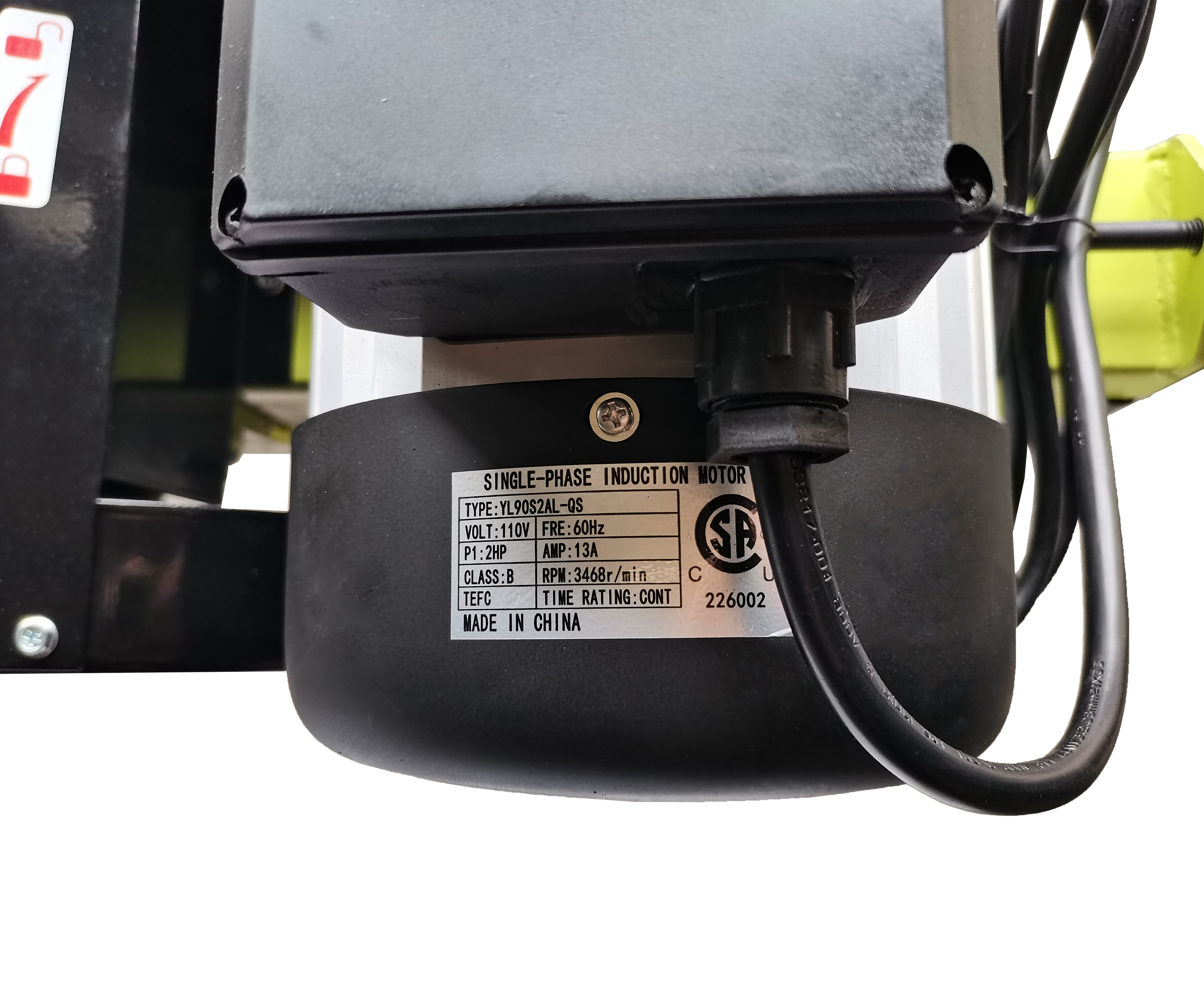 12Ton Log Splitter 2hp Kinetic Log Splitter on Stand BM11110S