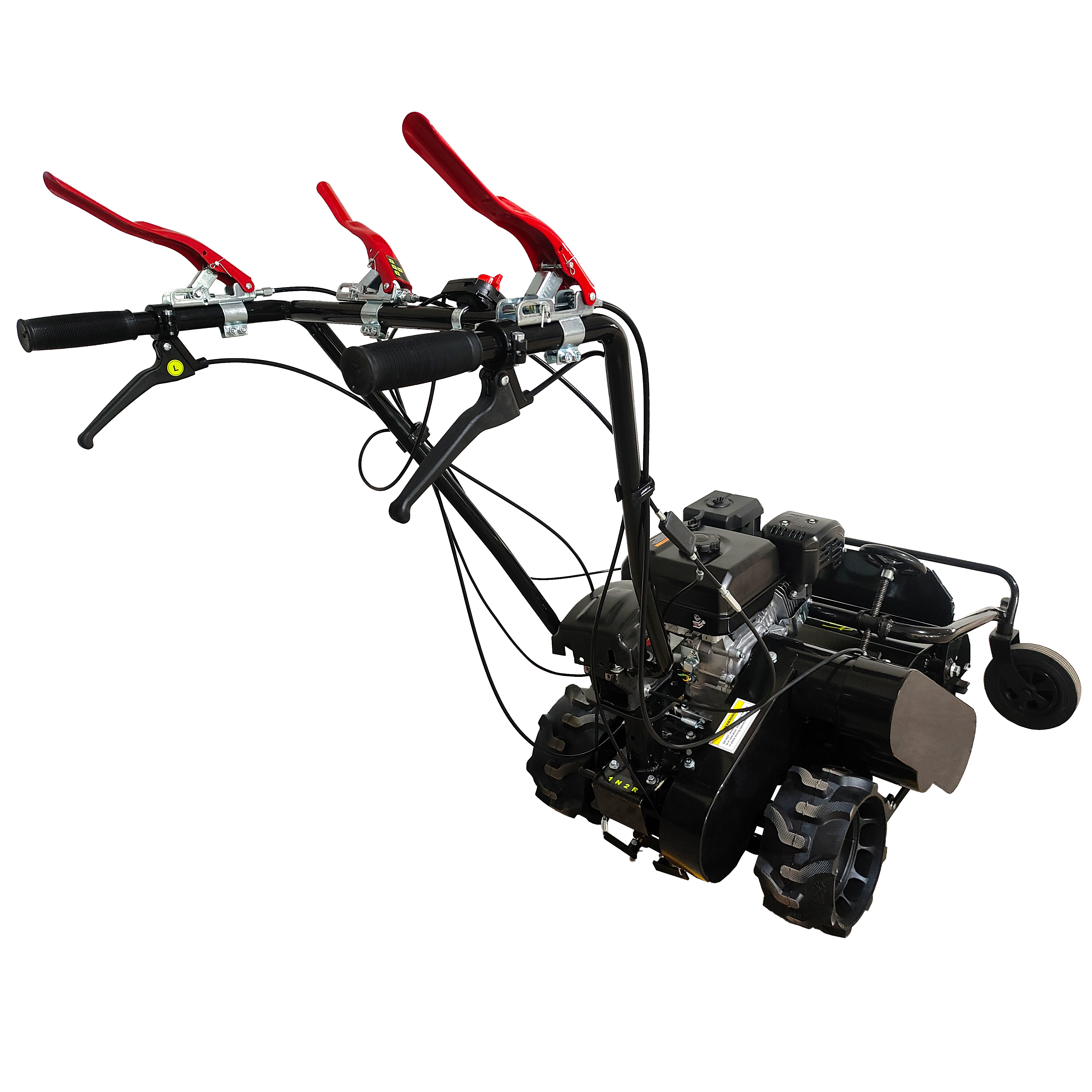 224cc 20" Self-Propelled Petrol Flail Mower BM11161