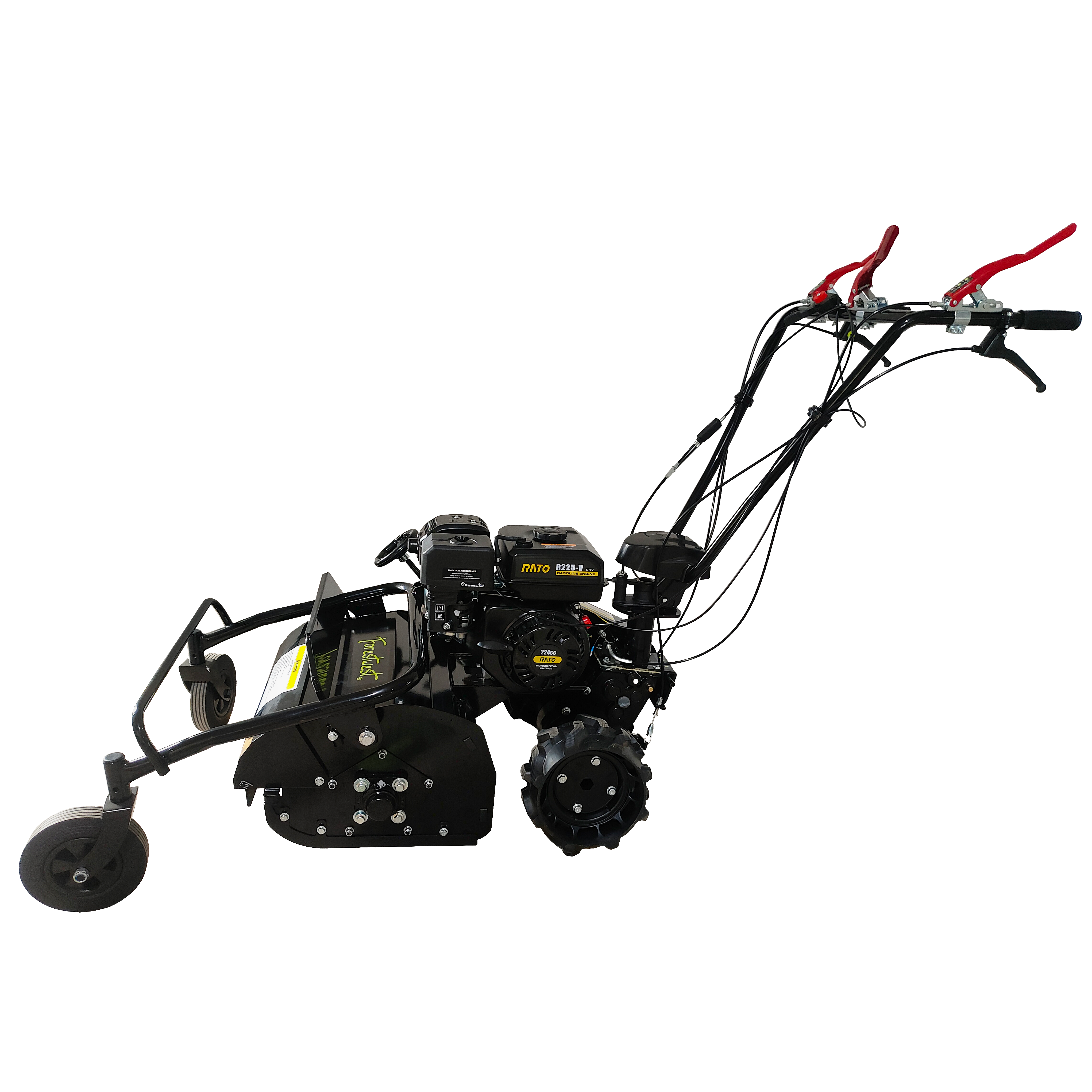 224cc 20" Self-Propelled Petrol Flail Mower BM11161