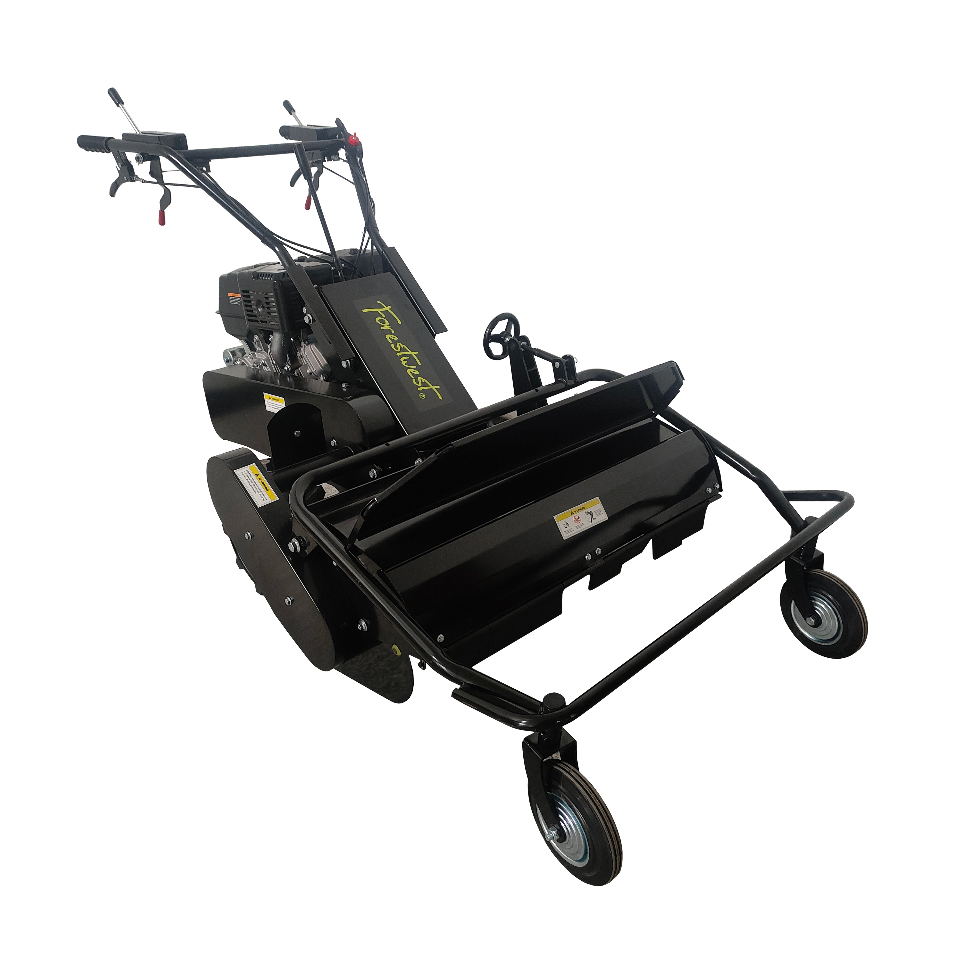 36" Self Propelled 19.5HP 500cc Petrol Flail Mower BM11162