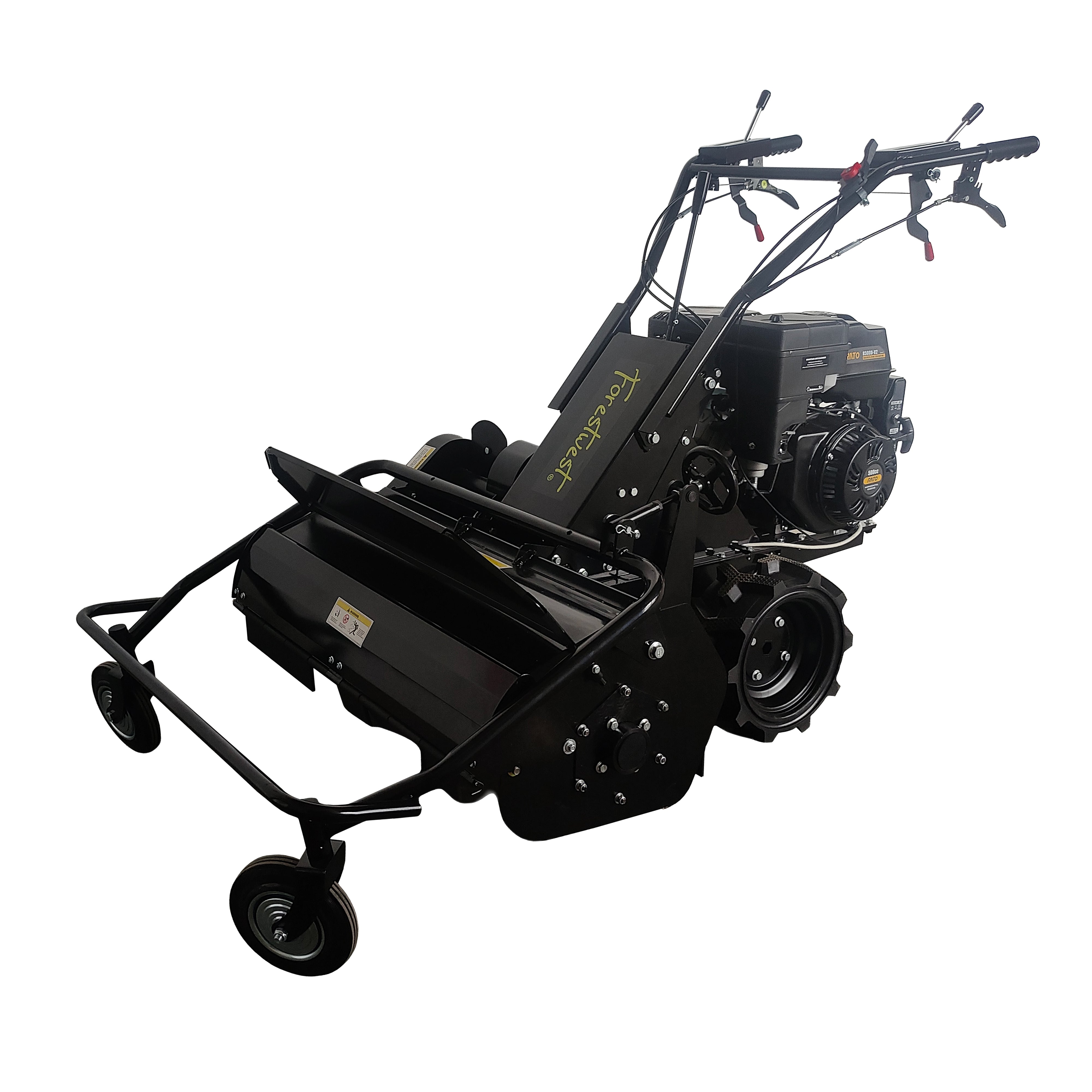 36" Self Propelled 19.5HP 500cc Petrol Flail Mower BM11162