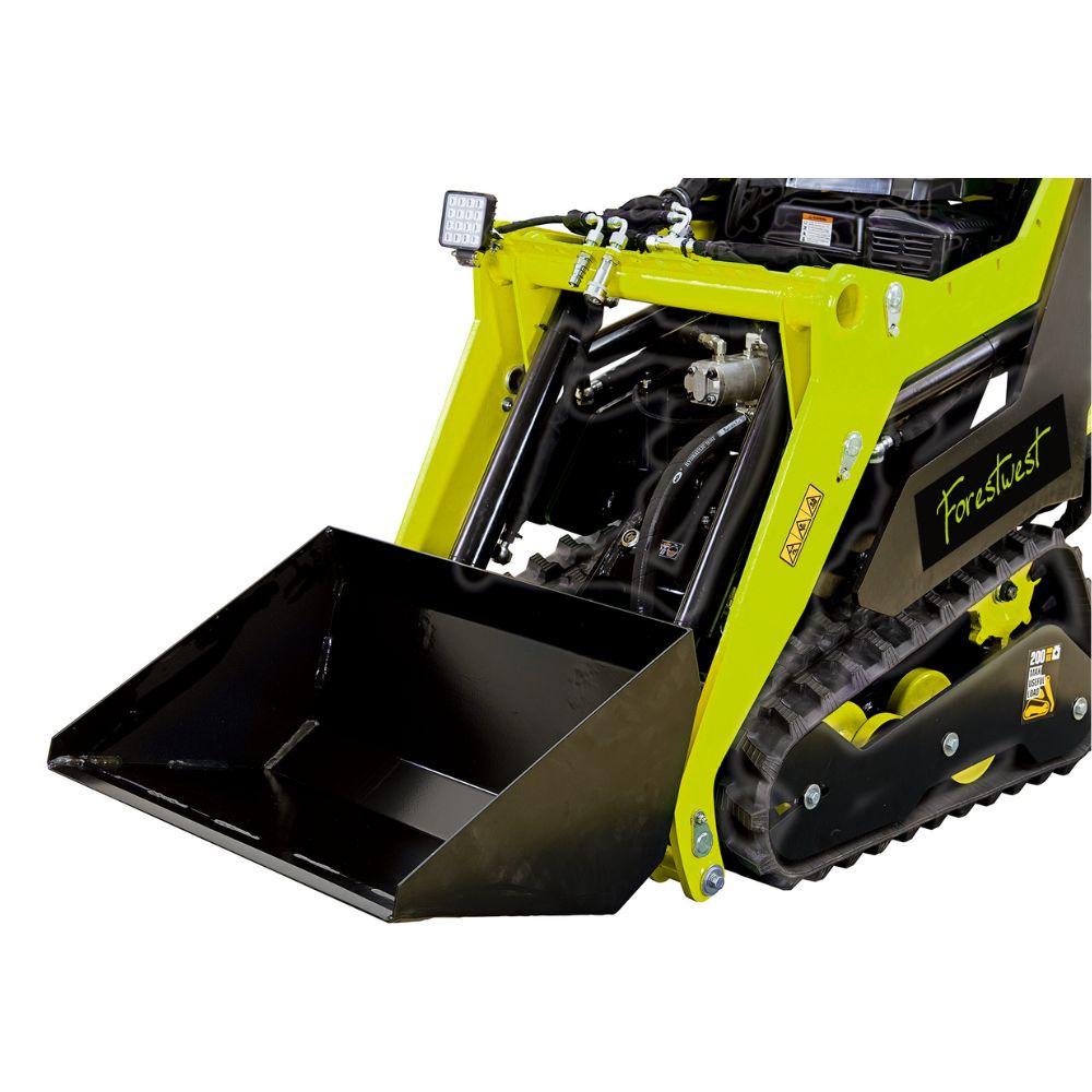 130L Low Profile Bucket Smooth Edge for Forestwest Skid Steer Loader BM700#31503