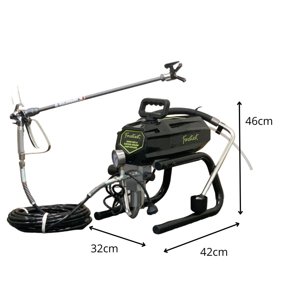 Pistolet à peinture électrique sans air Forestwest 1000W BM719