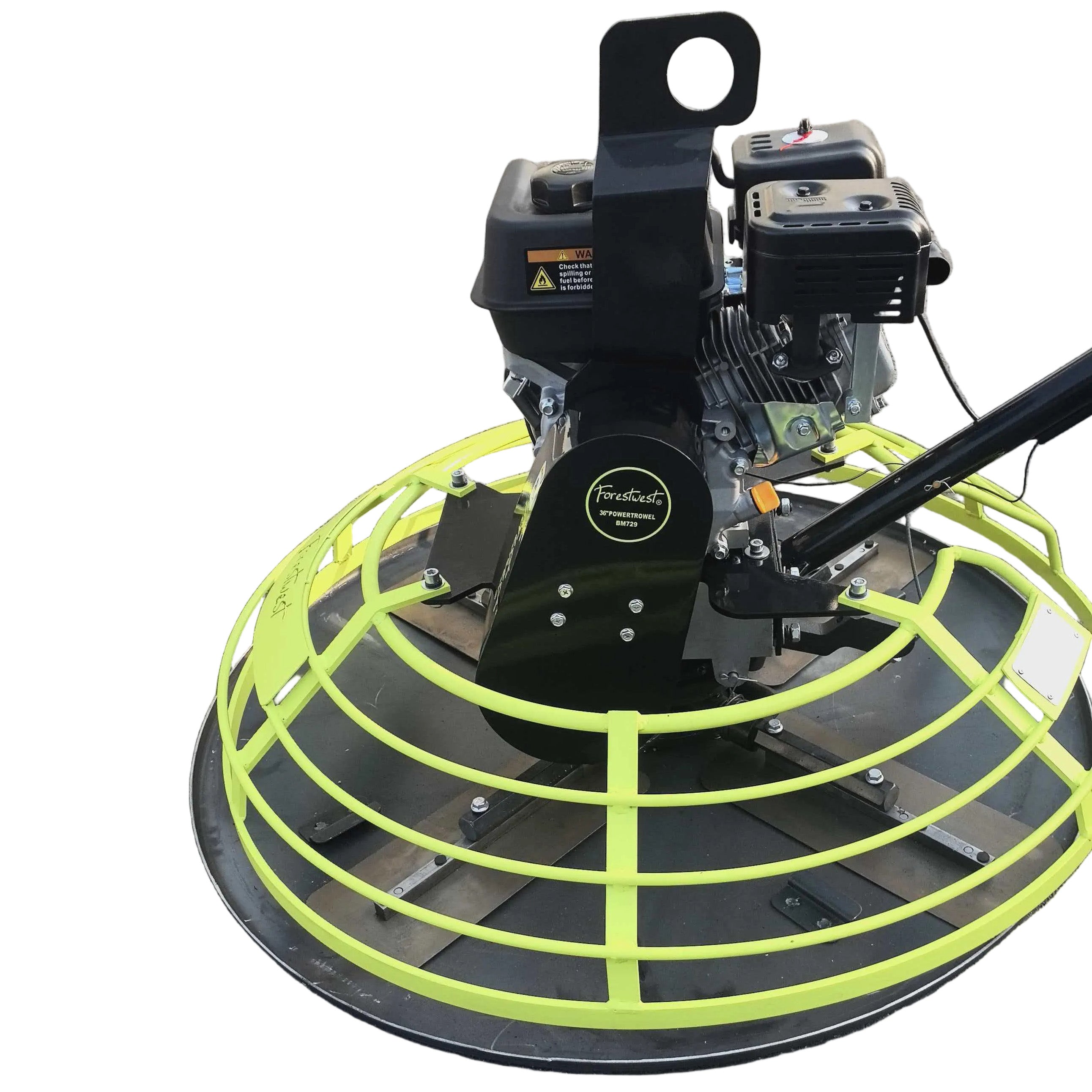 36" Concrete Power Trowel, 5.5hp Walk-Behind Power Trowel BM729