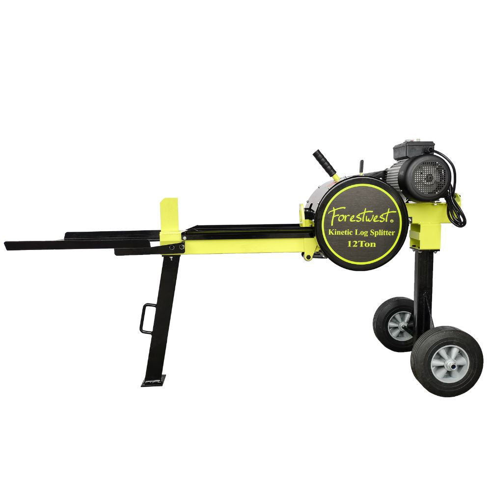 12Ton Log Splitter 2hp Kinetic Log Splitter on Stand BM11110S