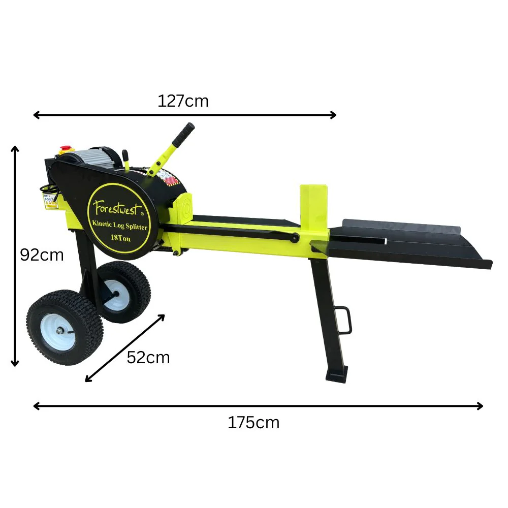 18T  2HP Upgraded Electric Kinetic Log Splitter BM11097