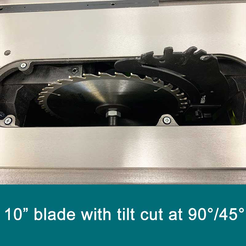 2.4HP 10" Table Saw with Laser, FORESTWEST 10215 - Forestwest