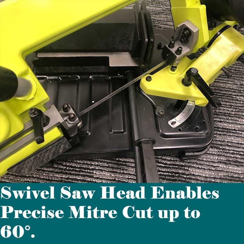 5" Variable Speed Metal Bandsaw, FORESTWEST BM20411 - Forestwest