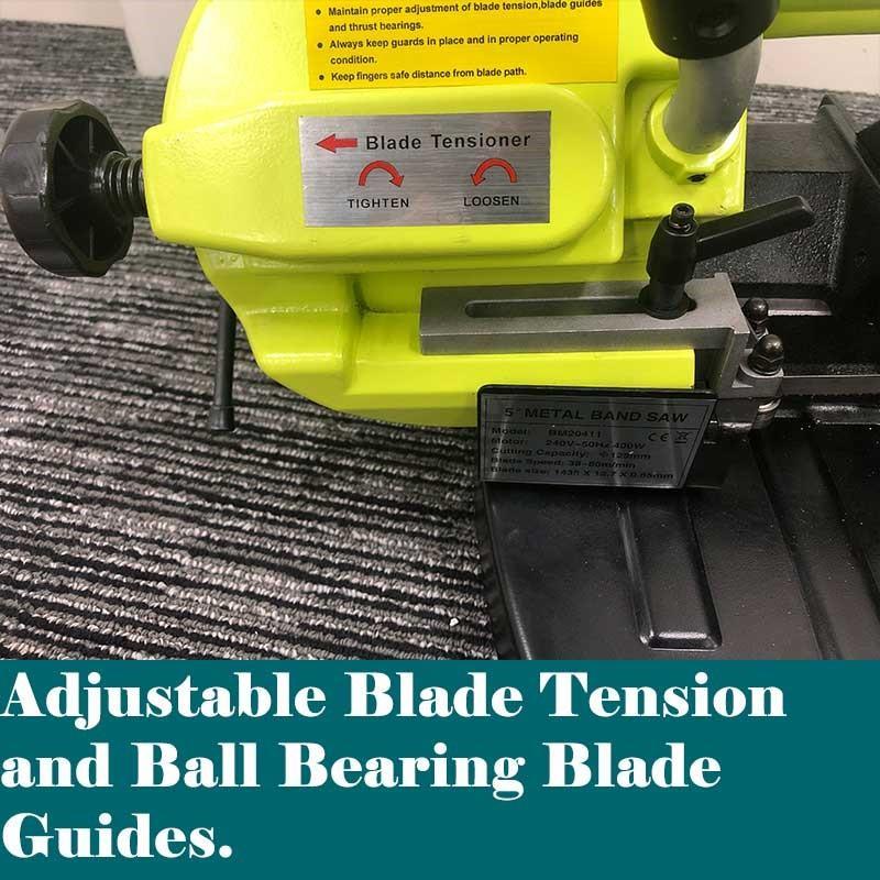 5" Variable Speed Metal Bandsaw, FORESTWEST BM20411 - Forestwest