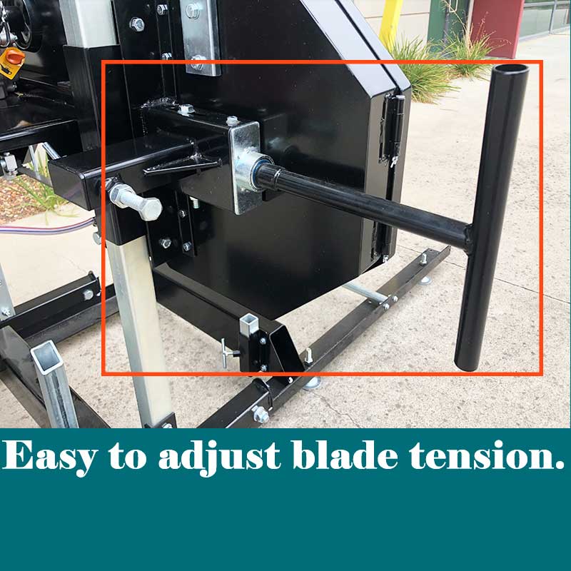 36" Wood Sawmill 22hp Petrol Bandsaw Mill with E-start BM11136 - Forestwest