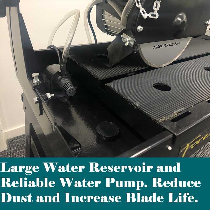 1HP 600mm Wet Tile Saw, 24" Bridge Tile Saw BM681 - Forestwest