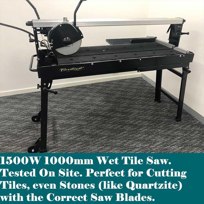 2HP 40" Wet Tile Saw, Bridge Tile Saw BM682 - Forestwest