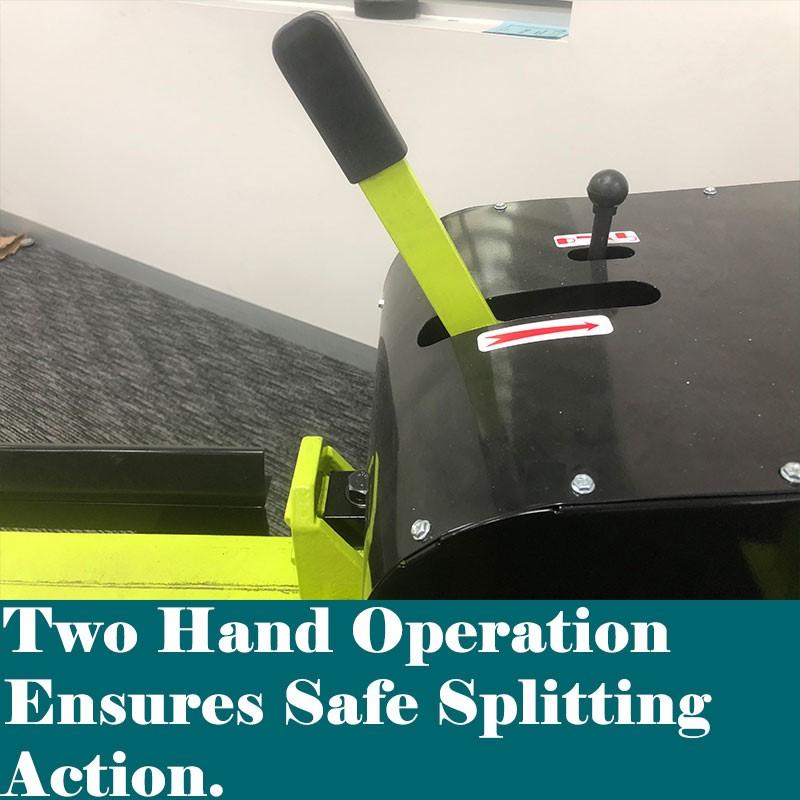 34ton Petrol Log Splitter 6.5hp Kinetic Log Splitter BM11038 - Forestwest