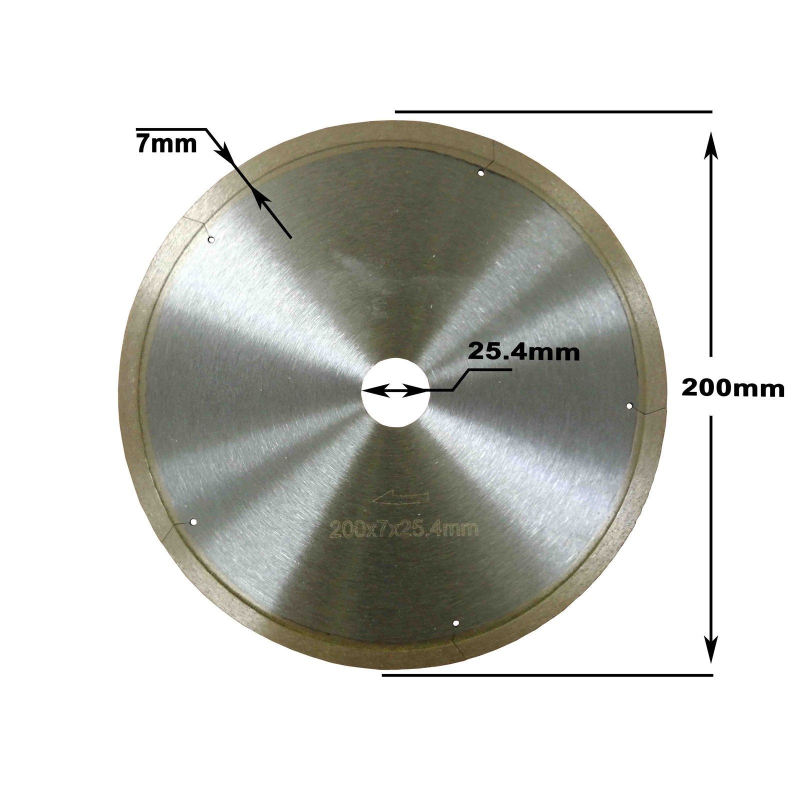200mm Diamond Tile Saw Blade - Forestwest