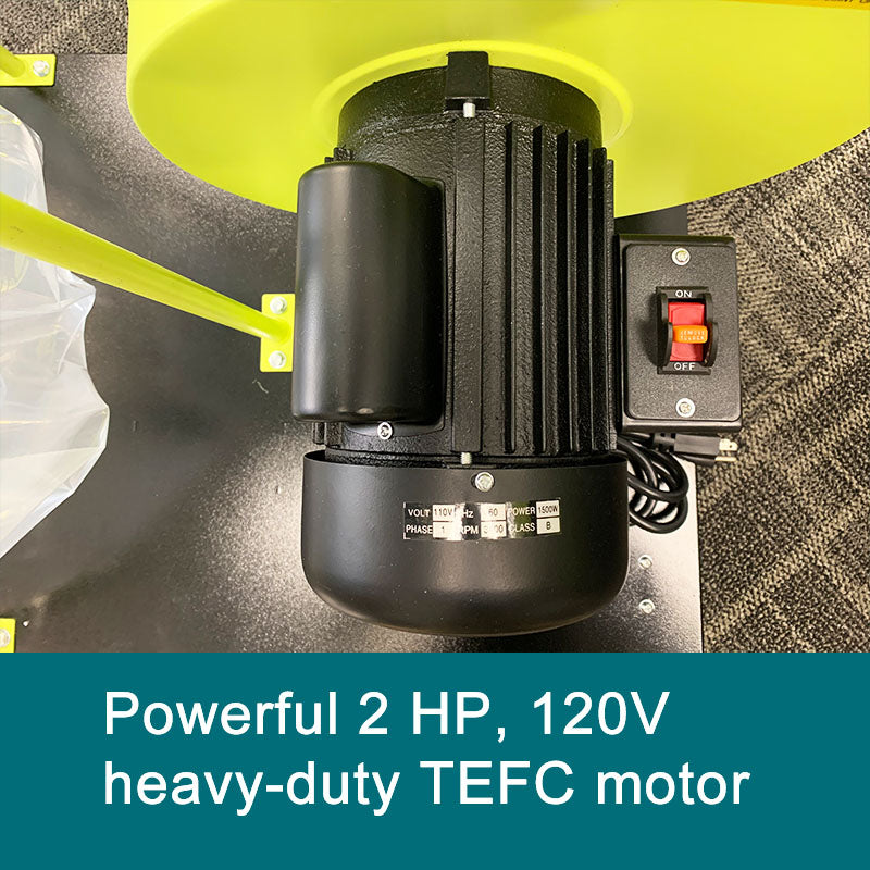 FORESTWEST 10108, 2HP 1790CFM Dust Collector - Forestwest