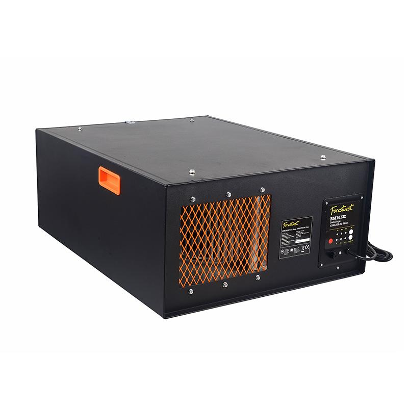 FORESTWEST BM10132, 1,000CFM 3-Speed Remote-Controlled Air Filtration System for Workshop - Forestwest