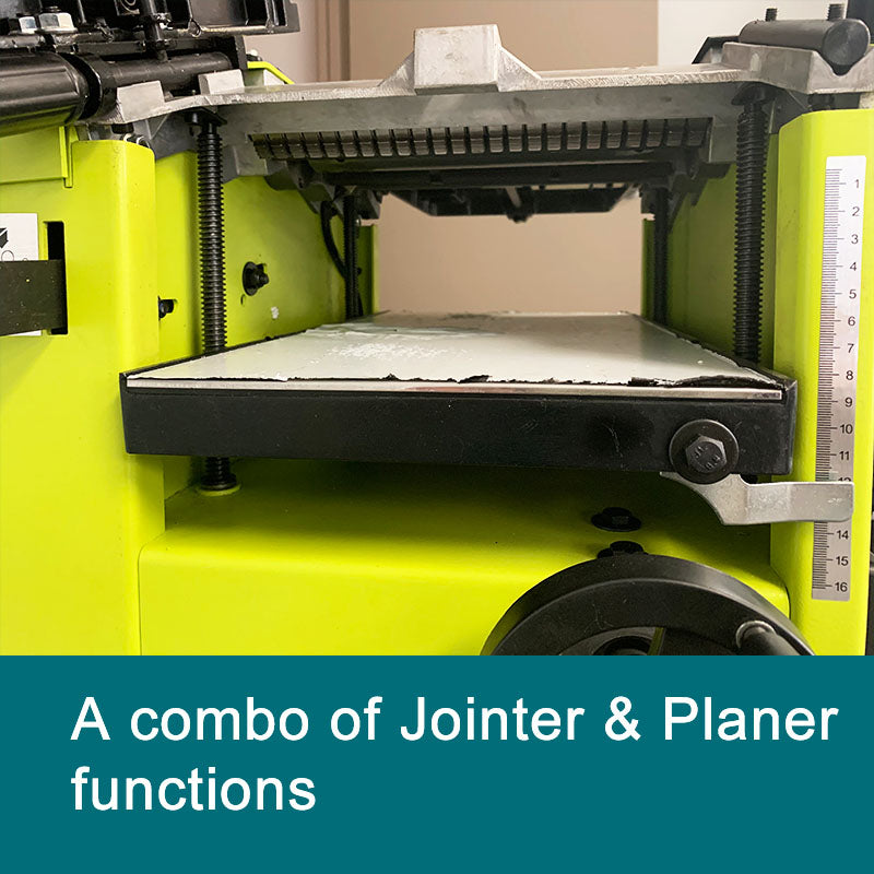 12" 2.5HP Wood Planer & Jointer Combo, FORESTWEST BM10416 - Forestwest