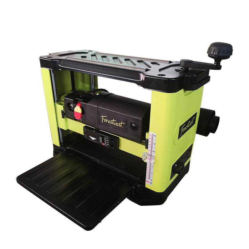 13" Wood Planer 2HP with Helical Spiral Blade & Granite Table, FORESTWEST BM10523 - Forestwest
