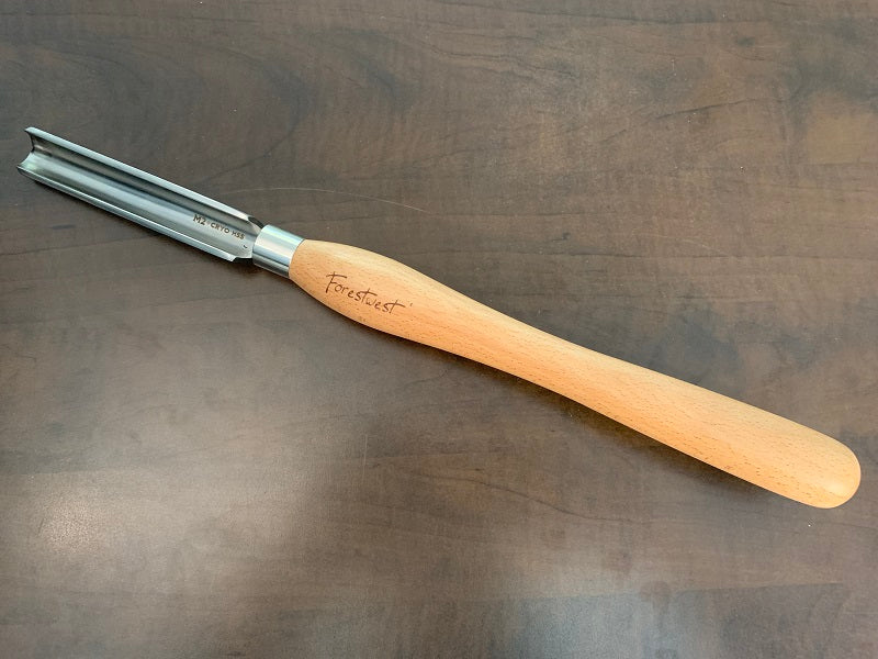 M2 HSS 1-1/8" Woodturing tools 28mm Roughing Gouge, FORESTWEST BM10918 - Forestwest