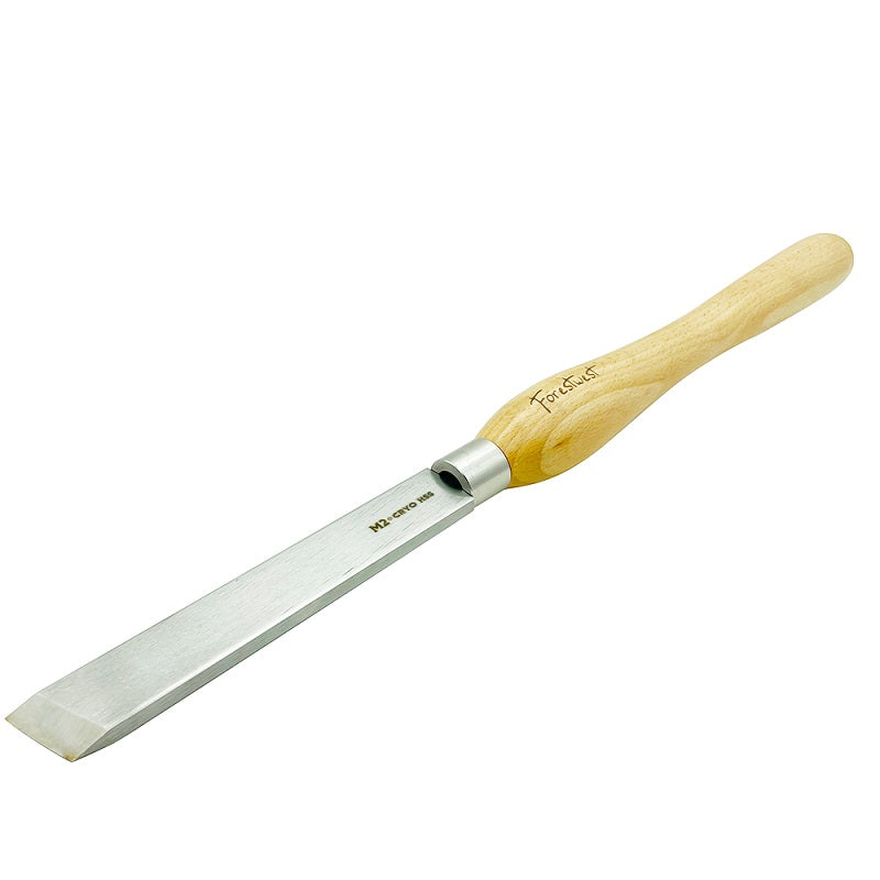 M2 HSS Woodturning Tools, 1" (25mm) Skew Chisel, FORESTWEST BM10920 - Forestwest