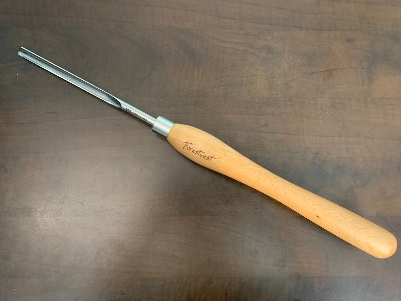 M2 HSS Woodturning Tools, 1/2" 12mm Spindle Gouge, FORESTWEST BM10925 - Forestwest