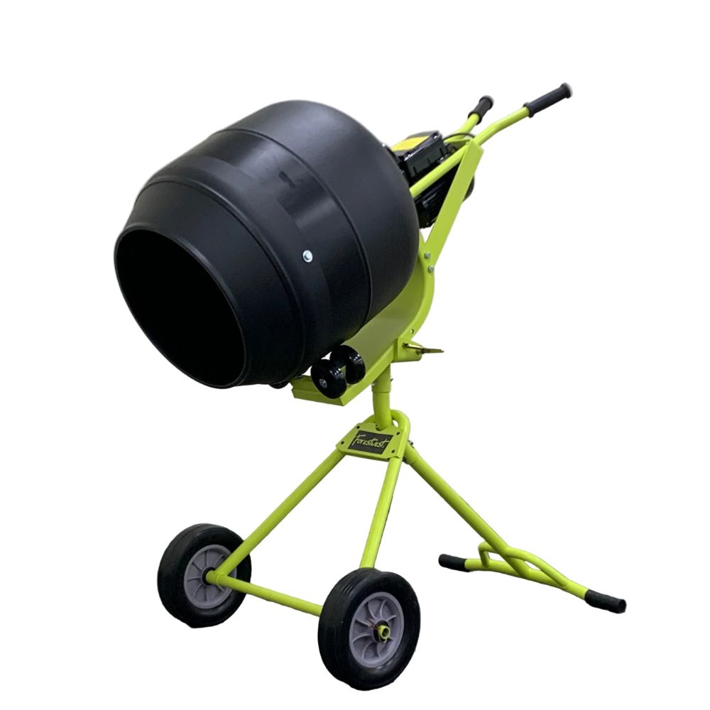 110L 370W Electric Cement Mixer With Plastic Drum BM725