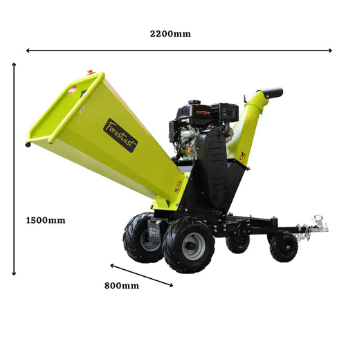 150mm Wood Chipper, 20hp Petrol with E-Start BM11062 - Forestwest