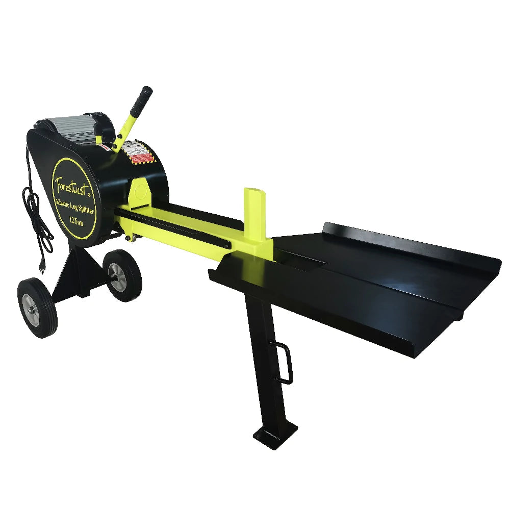 12Ton Log Splitter 2hp Kinetic Log Splitter on Stand BM11110S