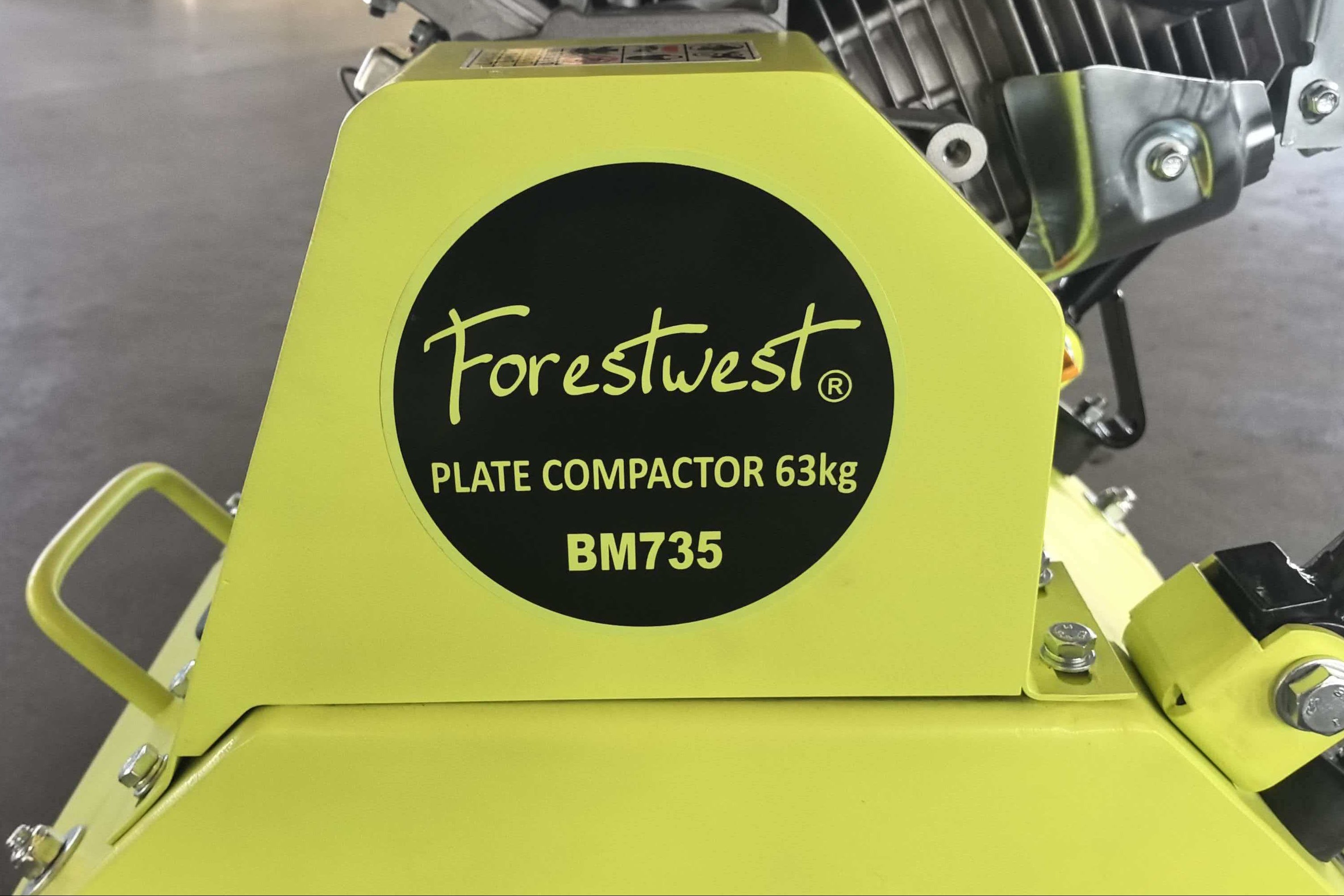 63kg 6.5HP Plate Compactor BM735