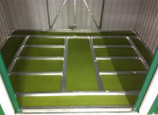 Garden Storage Shed Floor Base Kit
