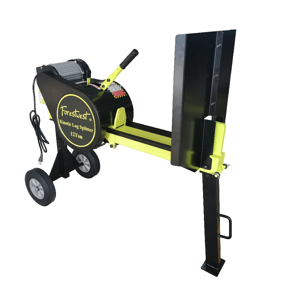 12Ton Log Splitter 2hp Kinetic Log Splitter on Stand BM11110S