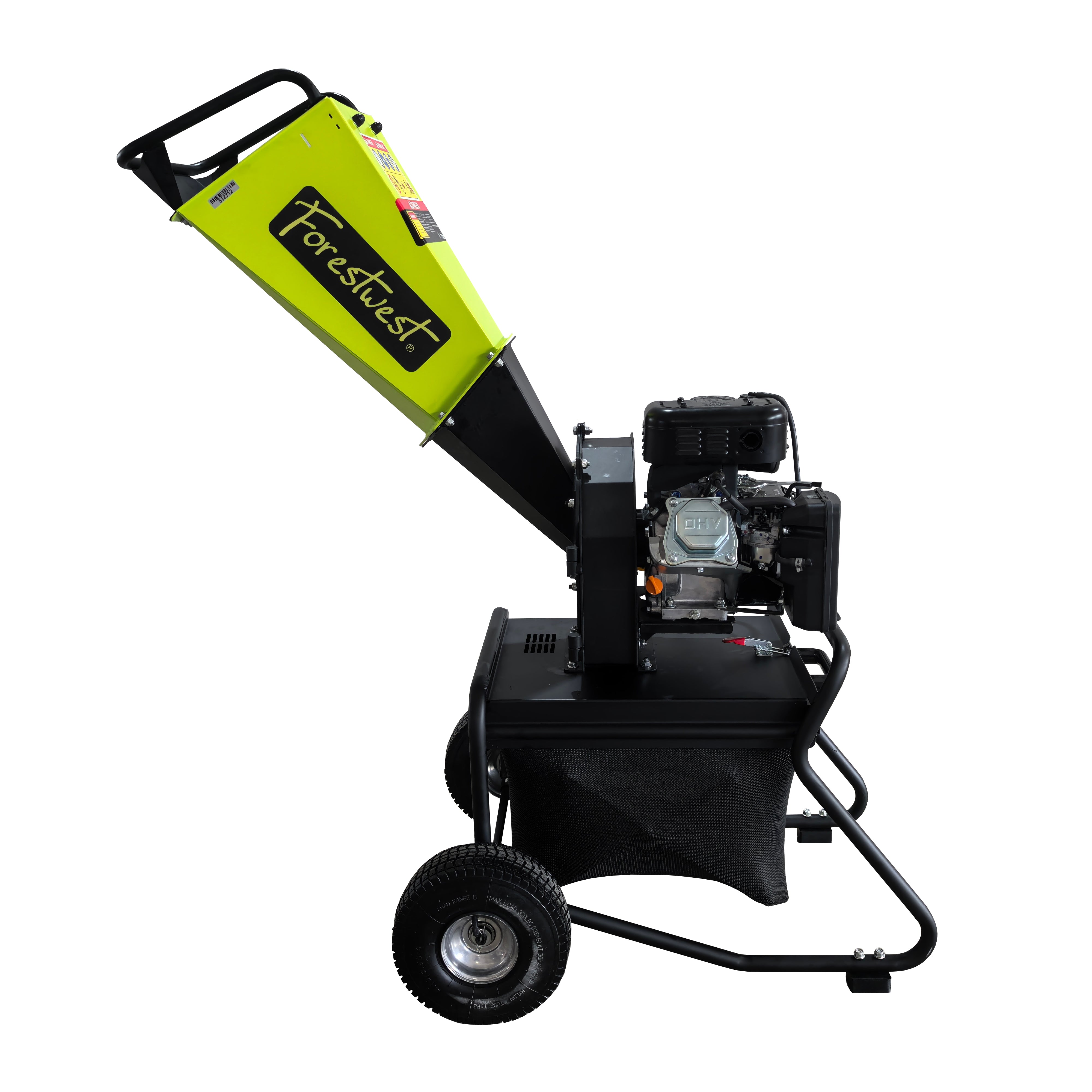 2.4" Wood Chipper 7HP Petrol Chipper with Collection Bag BM11065