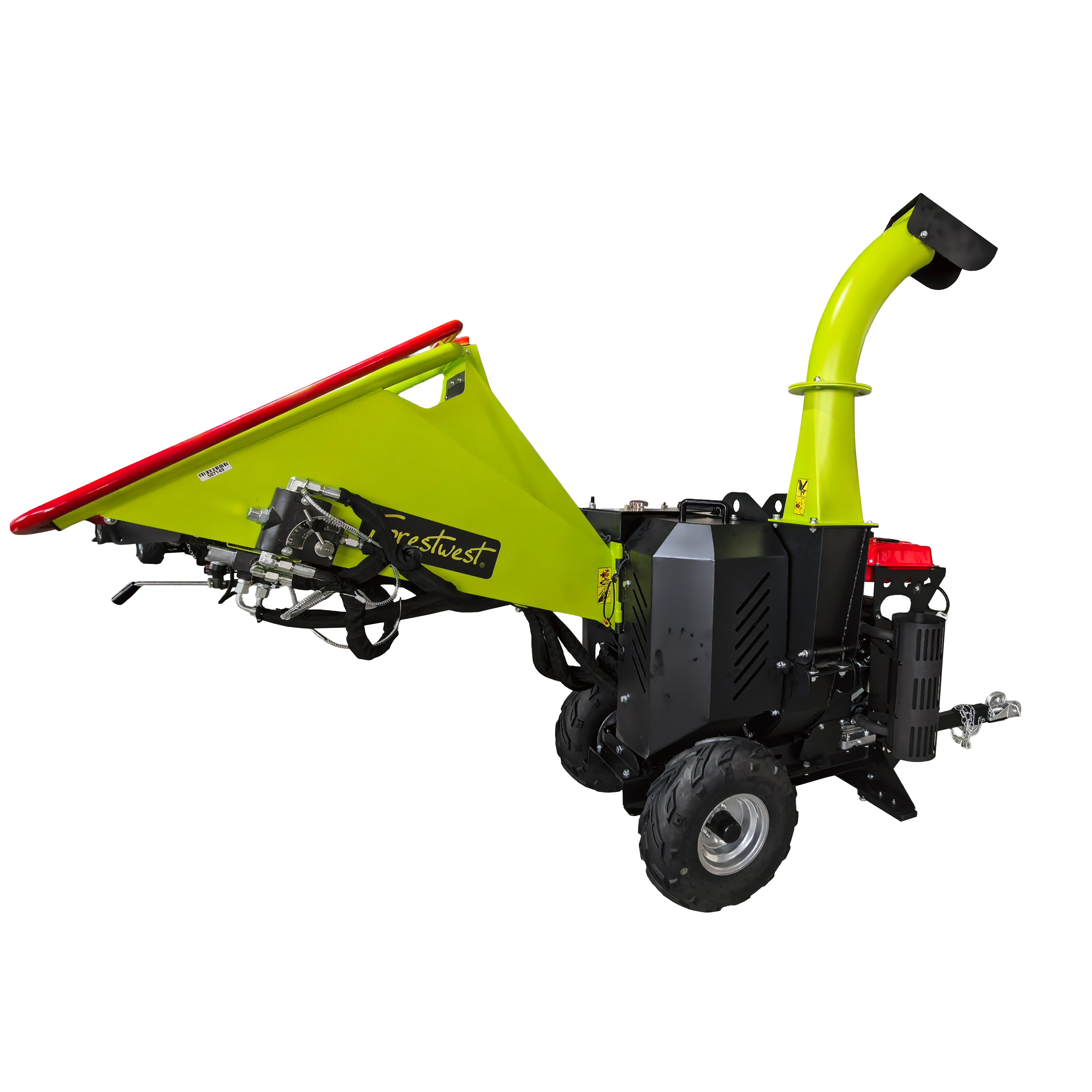 6" Wood Chipper Hydraulic Feed 27HP Petrol Chipper with E-Start BM11066