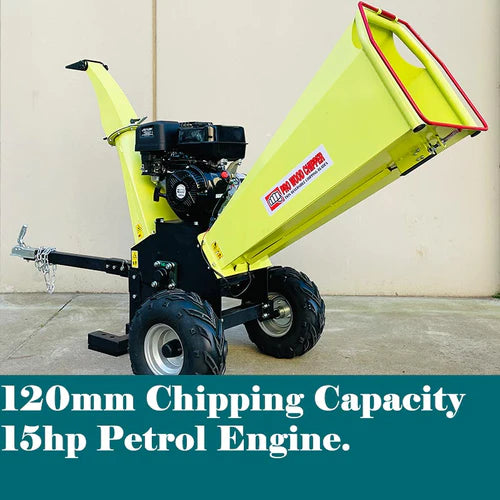 120mm Wood Chipper 15hp Garden Chipper BM11073 - Forestwest