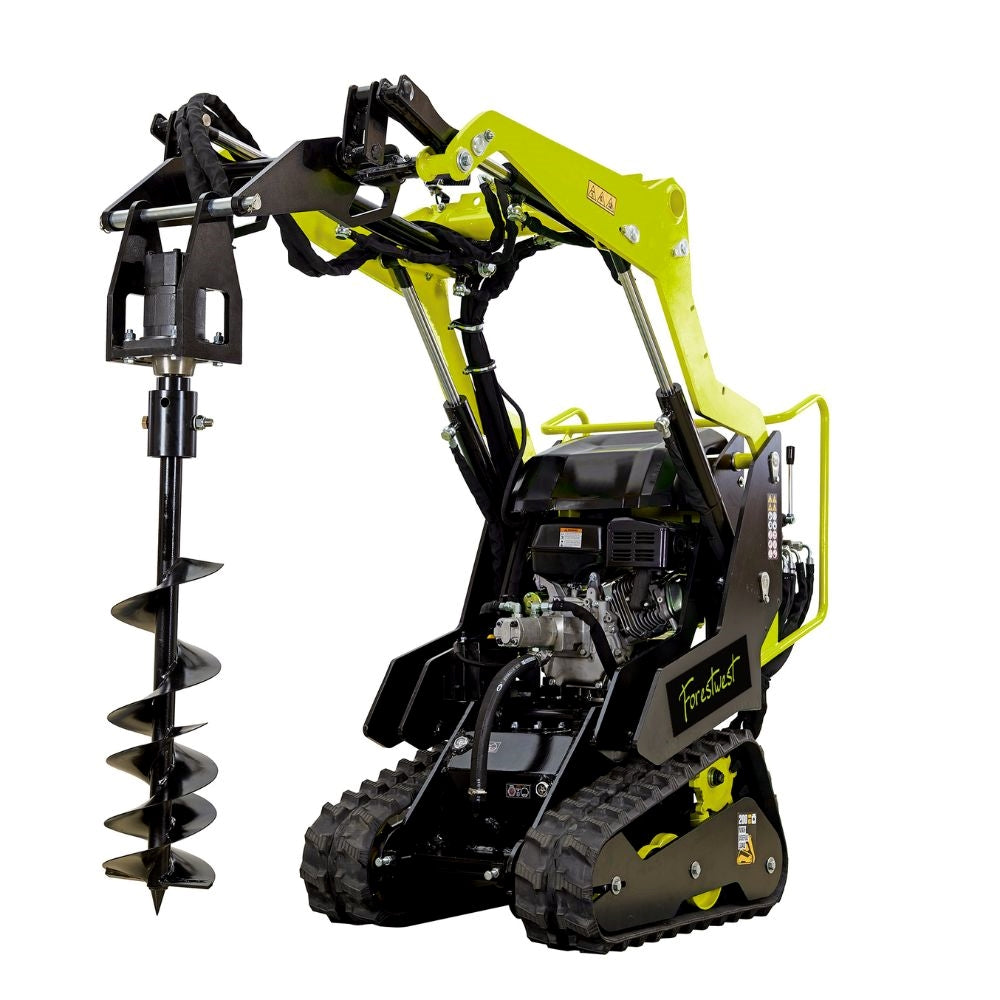 Forestwest Stand-On Skid Steer Mini Tracked Loader with 80L Bucket BM700B