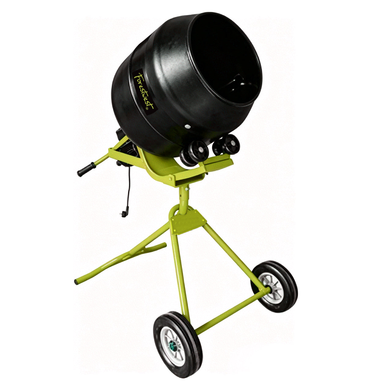 110L 370W Electric Cement Mixer With Plastic Drum BM725