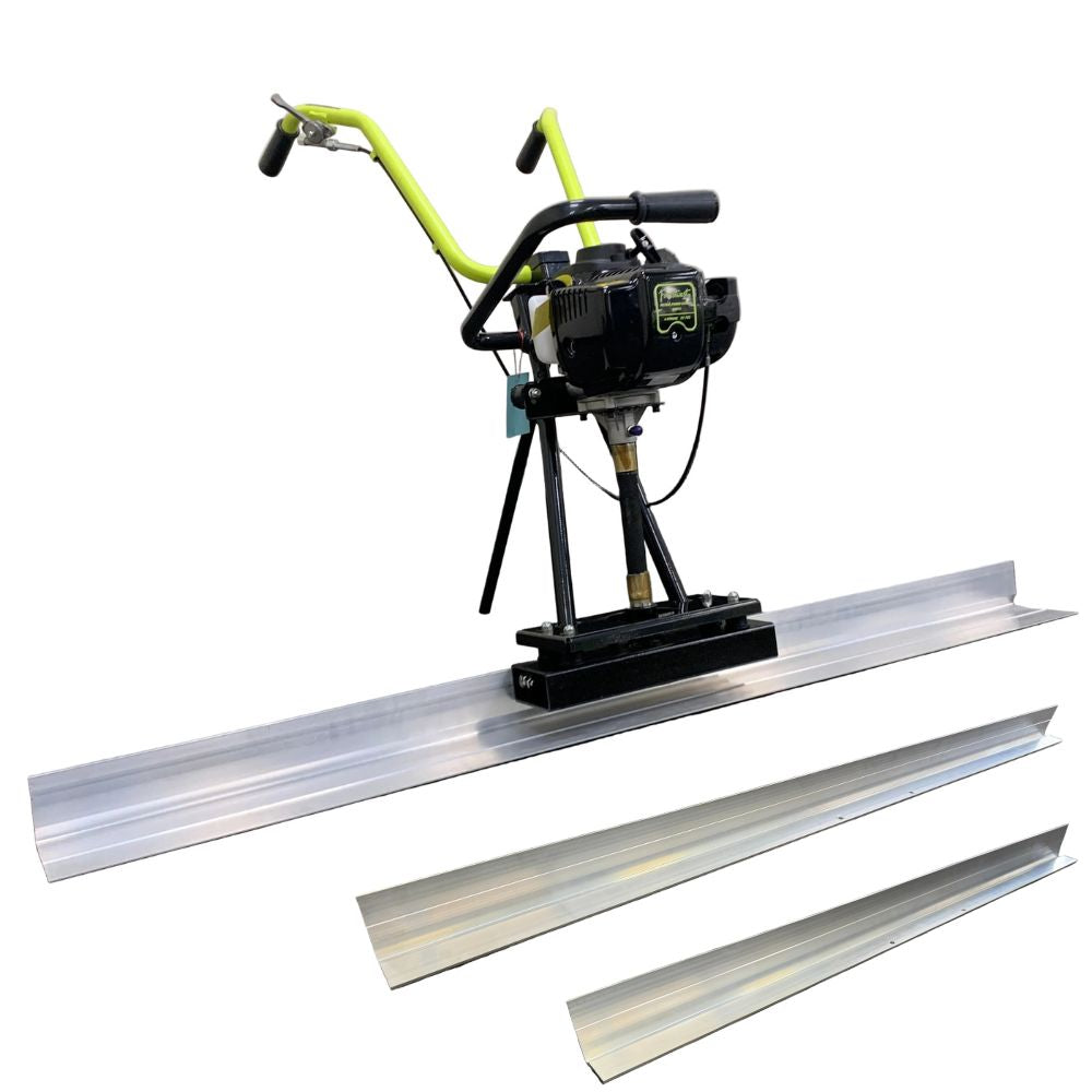 37.7cc Petrol Concrete Power Screed with 3 Screed Bars (5 ft, 6 ft & 8 ft) BM731