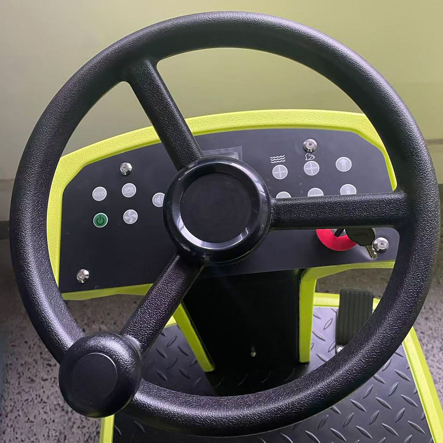 Forestwest Double Brush Floor Scrubber, Battery Powered, Ride-On, BM903