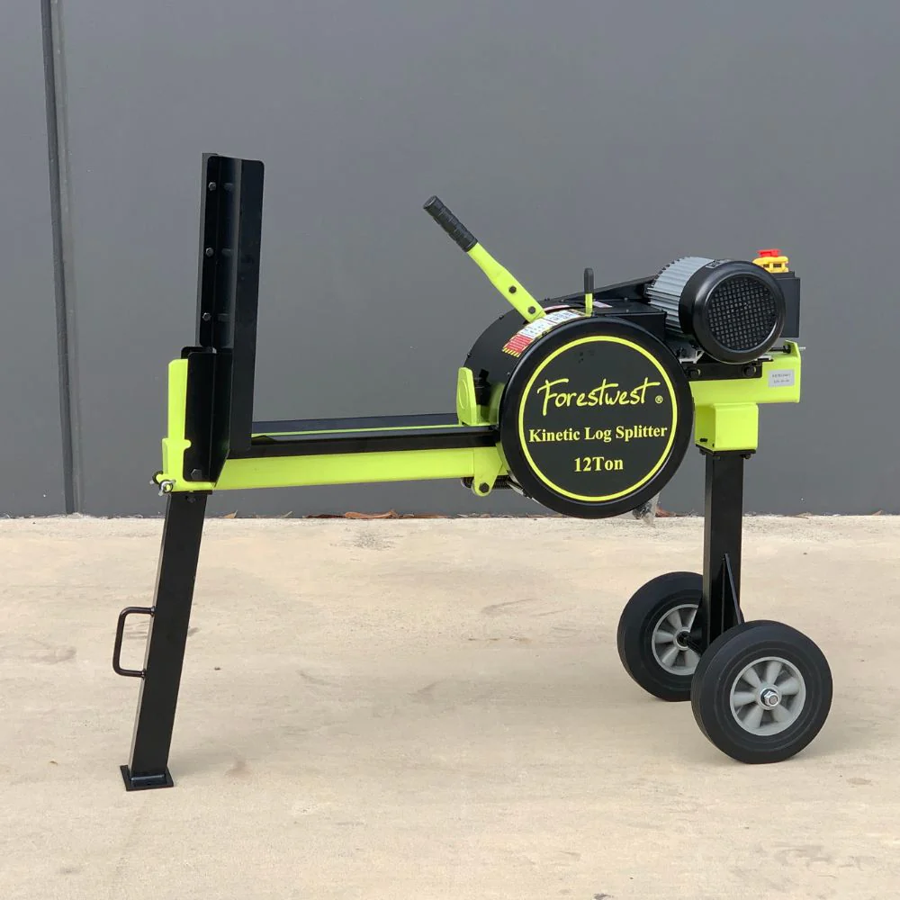 12Ton Log Splitter 2hp Kinetic Log Splitter on Stand BM11110S