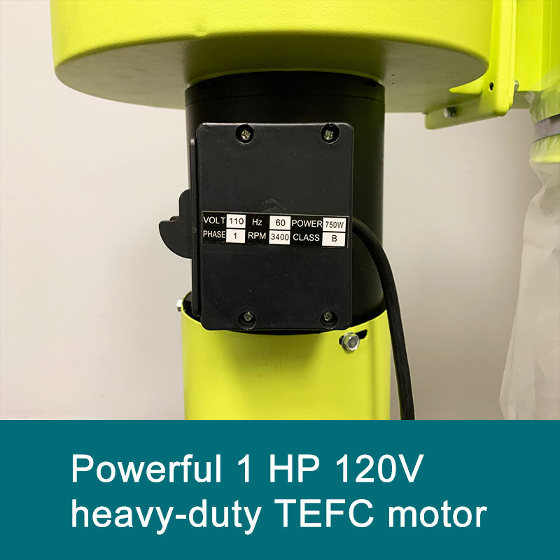 FORESTWEST 10105, 1HP 600CFM Dust Collector - Forestwest