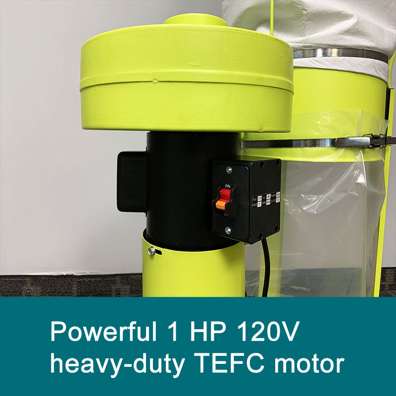 FORESTWEST 10105, 1HP 600CFM Dust Collector - Forestwest