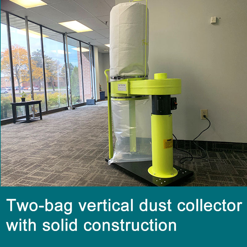 FORESTWEST 10105, 1HP 600CFM Dust Collector - Forestwest