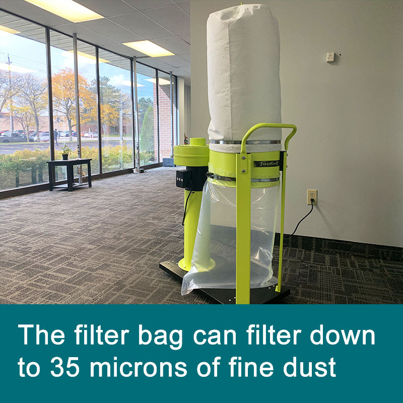 FORESTWEST 10105, 1HP 600CFM Dust Collector - Forestwest
